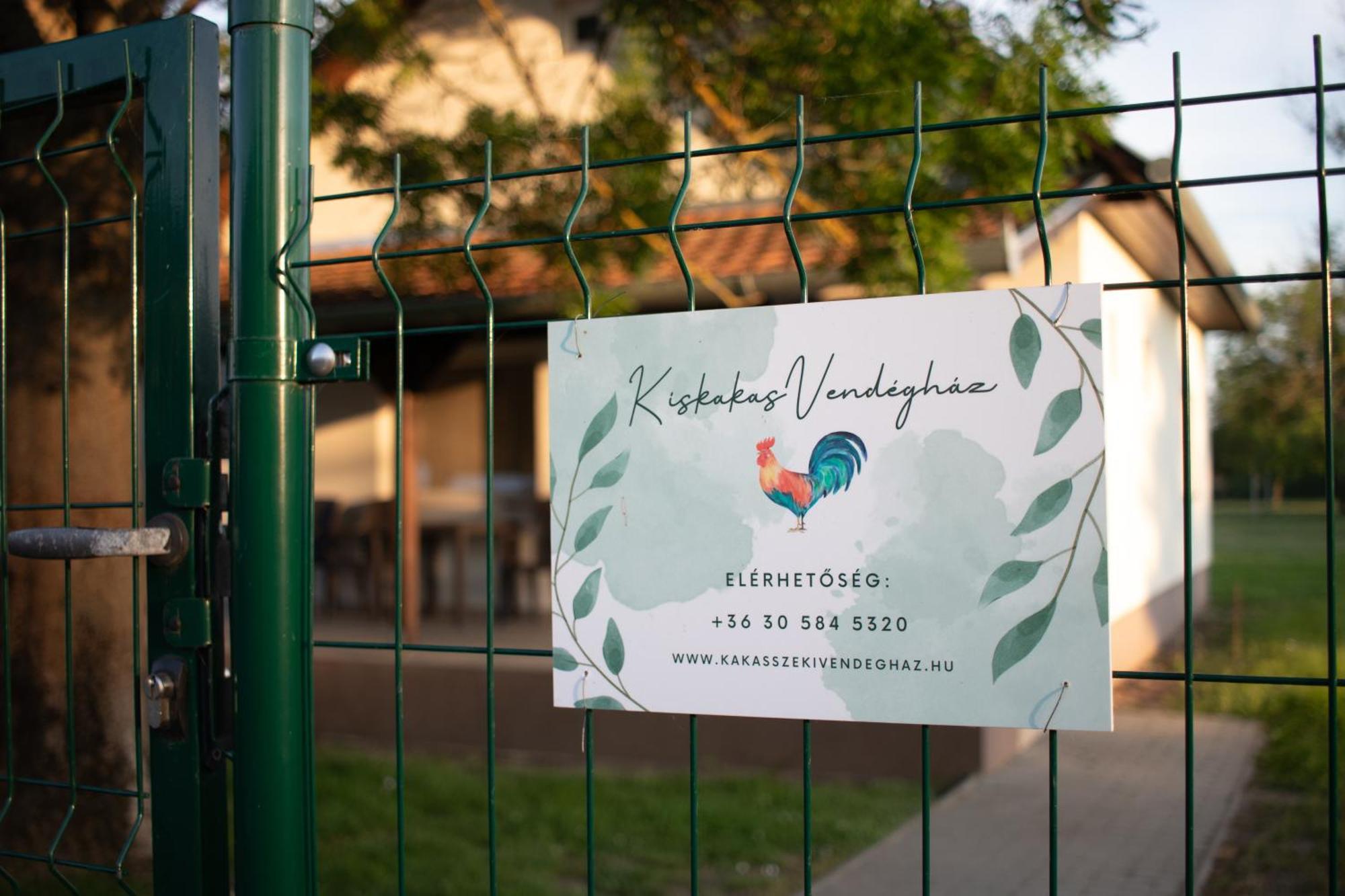 Kiskakas Vendégház Székkutas Exterior foto